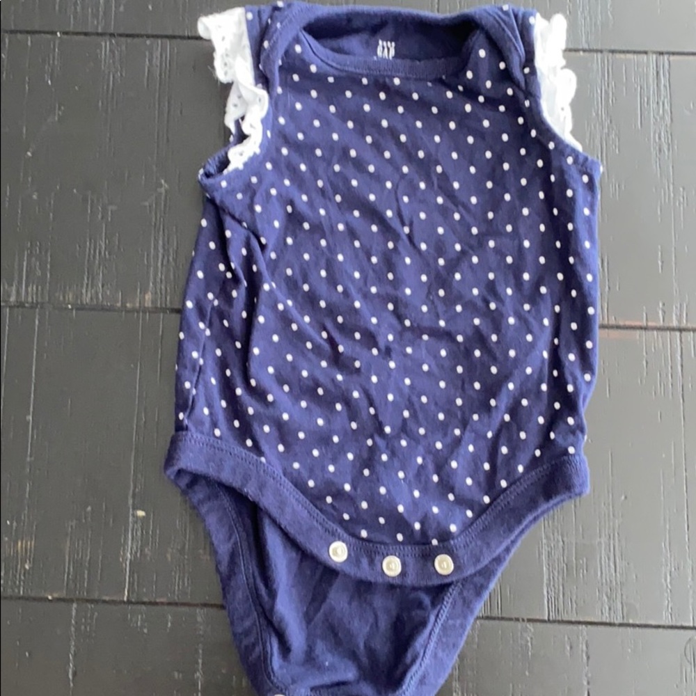 Polka dot onesie